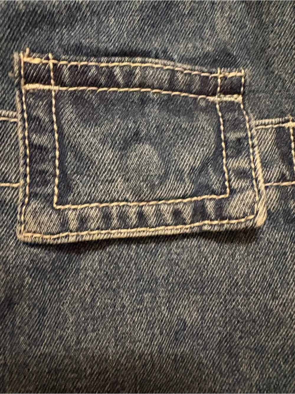 ALAB Y2K Wide Leg Baggy Jeans Size 0 Embroidered Skater Denim